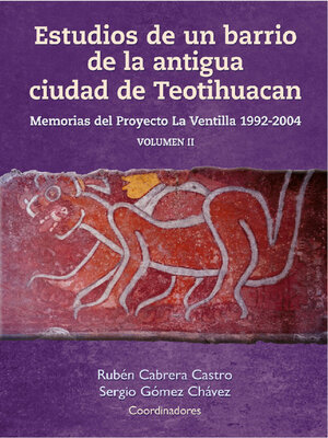cover image of Estudios de un barrio de la antigua ciudad de Teotihuacan